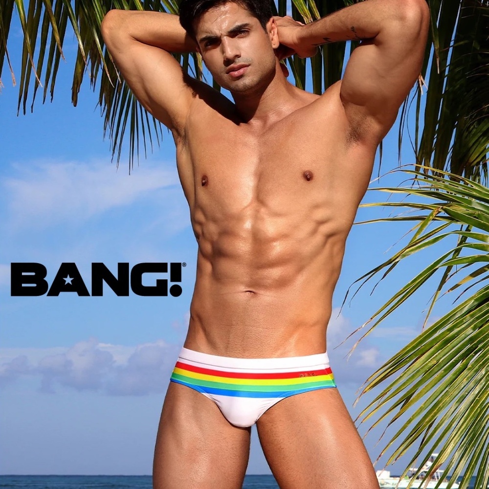 Bang Swimsuit XS runs small 26-28" waist New with tags 83% nylon / 17% elastane